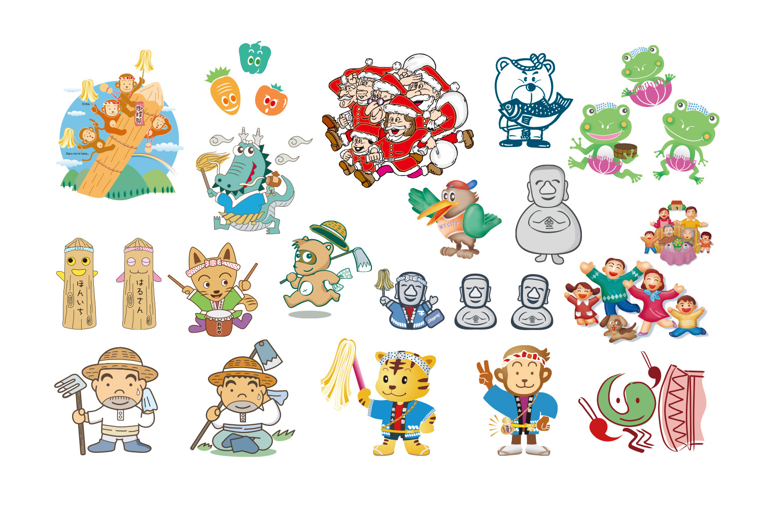 各種イラストレーション制作